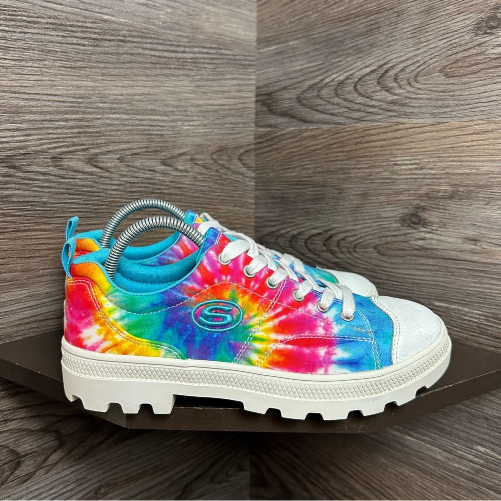 Skechers roadies Berkeley blocks tie dye